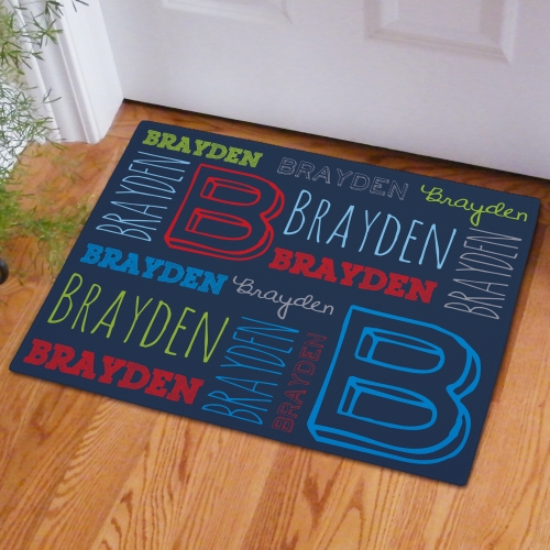 Personalized Kids Name Mat GiftsForYouNow