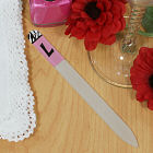 Personalized Zebra Print Crystal Nail File U435227