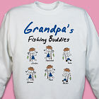 Personalized Fishing Buddies Sweatshirt