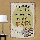 Personalized Greatest Gift Tapestry Throw Blanket 8304965