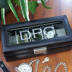 Engraved Watch Display Case