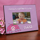 Personalized Baby Ladybug Printed Frame 439390