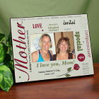 Personalized World's Greates Mother Printed Frame 440670