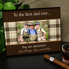 Personalized Any Message Printed Picture Frame