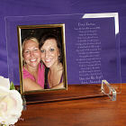 To My Sister... Beveled Glass Picture Frame