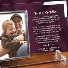 Godfather Personalized Beveled Glass Frame