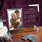 Godfather Personalized Beveled Glass Frame
