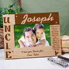 Personalized Uncle Picture Frame