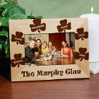 Personalized Irish Family Wood Picture Frame