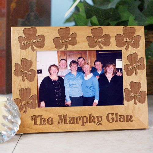 Personalized Irish Family Picture Frame GiftsForyounow