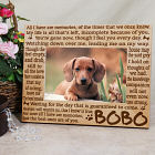 Engraved Memories Pet Memorial Wood Picture Frame
