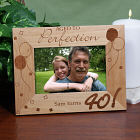 Engraved Birthday Picture Frame