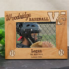 Engraved Warriors Baseball Team Picture Frame 9W00011
