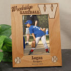 Engraved WAA Baseball Team Picture Frame 9W00151