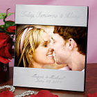 Engraved Wedding Silver Picture Frame M27380