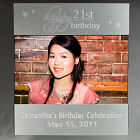 Engraved 21st Birthday Silver Picture Frame M39720