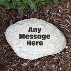 Any Message Here Personalized Garden Stones