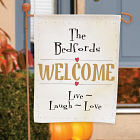 Live, Laugh, Love Personalized Garden Flag 83020532