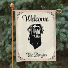 Welcome Dog Breed Personalized Garden Flag 83025422