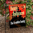 Personalized Happy Hallowen Garden Flag 83029452