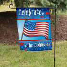 July 4th Celebration Personalized Garden Flag 83033392