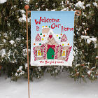 Gingerbread House Christmas Garden Flag 83036192