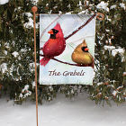Personalized Cardinals Garden Flag 83037582