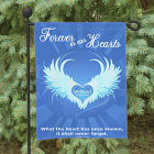 Forever In Our Hearts Personalized Garden Flags