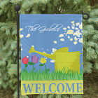 Personalized Watering Can Garden Flag 83049422