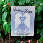 Personalized Forever In Our Hearts Garden Flag