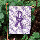 Personalized Awareness Ribbon Garden Flag