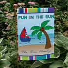 Personalized Summer Fun Garden Flag