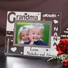 Engraved Grandma Glass Frame