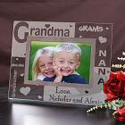 Engraved Grandma Glass Frame