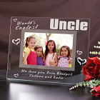 Engraved World's Coolest Glass Picture Frame