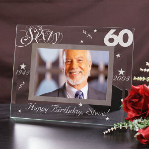Any Age Engraved Birthday Picture Frame