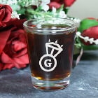 Personalized Bride Shot Glass