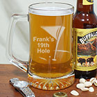 Engraved 19th Hole Glass Mug
