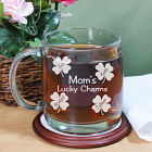 Engraved Lucky Charms Glass Mug G239530