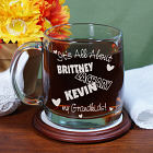Personalized It's All About Glass Mug G26900