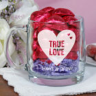 Engraved True Love Glass Mug G23913