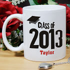Graduation Cap Class of Graduation Personalized Coffee Mug