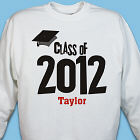 Graduation Cap Class Of Personalized Graduation Sweatshirt