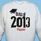 Graduation Cap Class Of Personalized Graduation Sweatshirt
