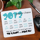 Tie A Knot Calendar Personalized Mouse Pad 811989
