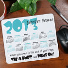 Tie A Knot Calendar Personalized Mouse Pad