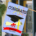 Personalized Graduation House Flag 83028272L