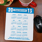 Wake Up Calendar Personalized Mouse Pad