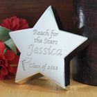 Reach For The Stars Silver Star Graduation Keepsake
