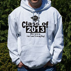 Personalized When I Grow Up Graduation Hooded Sweatshirt